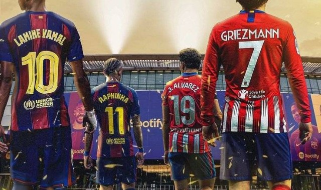 巴萨想逆转马竞，就要亚马尔带动孔德冲禁区